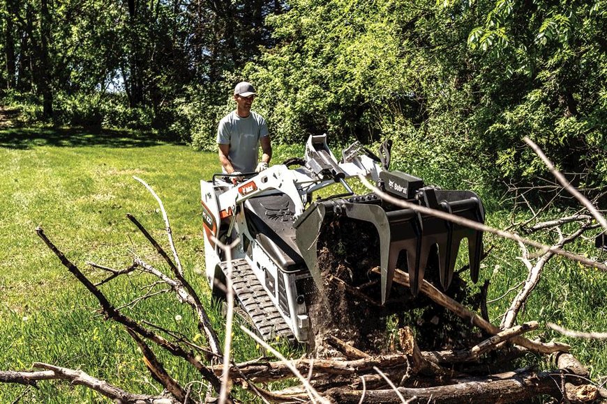 New MT100 mini track loader from Bobcat Company delivers greater rated operating capacity, increased lifting performance for peak productivity